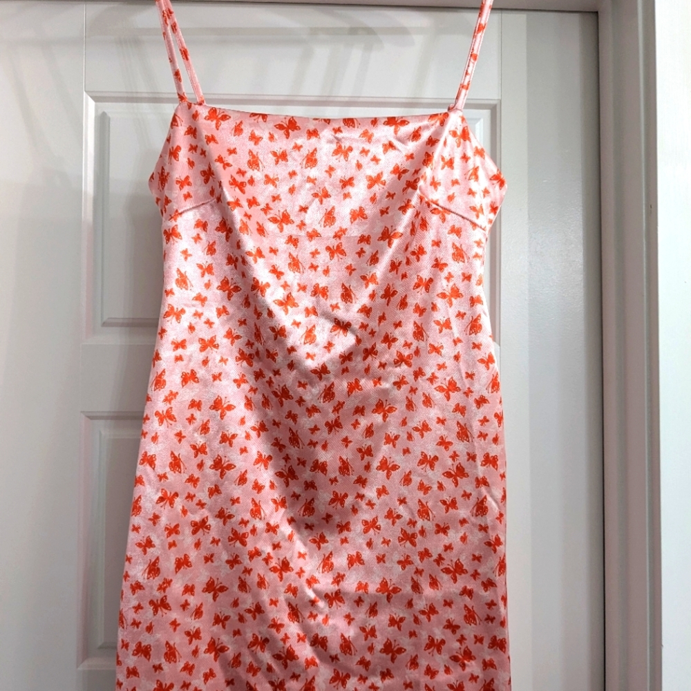 Urban outfitters, butterfly, mini dress